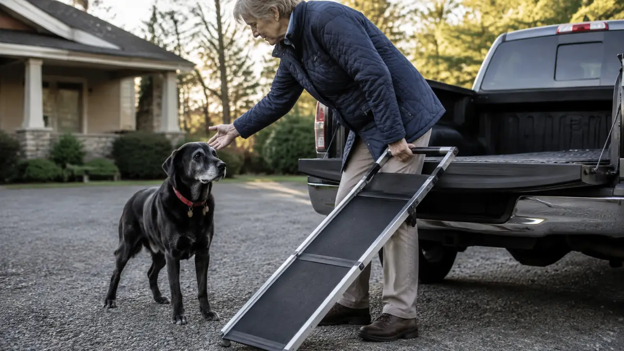 Dog Ramp vs Pet Stairs for Senior Dogs: Which Is Easier on Old Joints