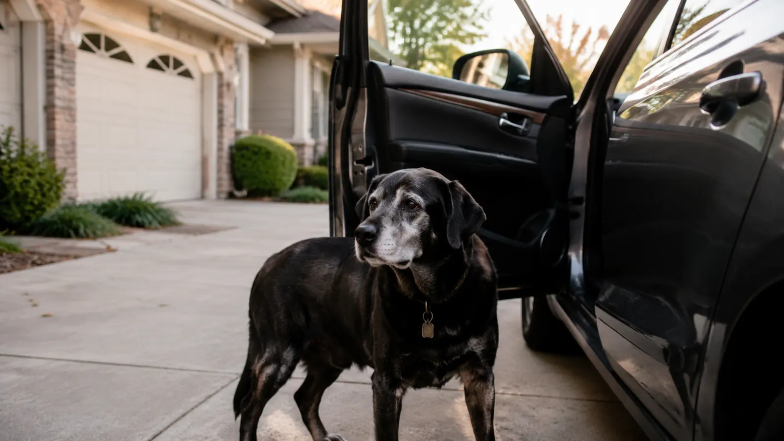 How to Help a Senior Dog Into the Car Without Straining Their Back or Yours